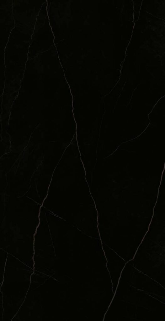Maxton Elegant Black Porselen plaka