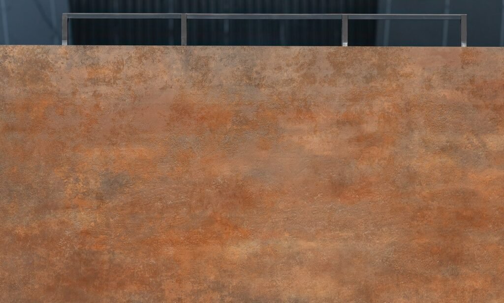 T-One Corten Porselen plaka